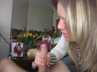 Submissive young Russian wife