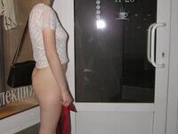 Эксгибиционистка  Марина Монина/Exhibitionist Marina Monina