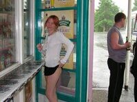 Эксгибиционистка  Марина Монина/Exhibitionist Marina Monina