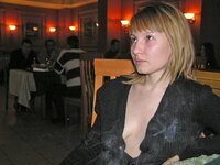 Эксгибиционистка  Марина Монина/Exhibitionist Marina Monina