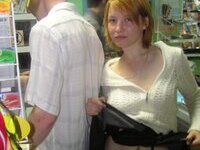 Эксгибиционистка  Марина Монина/Exhibitionist Marina Monina