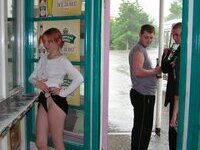 Эксгибиционистка  Марина Монина/Exhibitionist Marina Monina