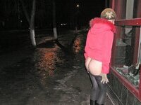 Эксгибиционистка  Марина Монина/Exhibitionist Marina Monina