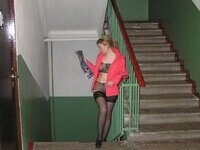 Эксгибиционистка  Марина Монина/Exhibitionist Marina Monina