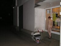 Эксгибиционистка  Марина Монина/Exhibitionist Marina Monina