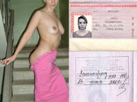 The wife walks without a bra