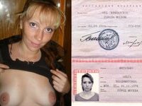 The wife walks without a bra