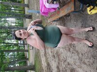 Michigan Milf Wife Beth flashes her tits while camping