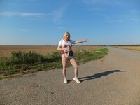Married slut spreads her legs