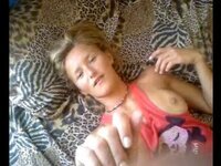 Petite amateur jerking  husband