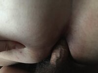 Michel dube giving a dom anal sex and fingering her pussy exposed
