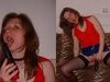 Amateur Homemade Brunette Slut Fucks Herself With Dildo