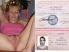 Olga Migulko shows her pussy