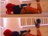 The Airhead Redhead Hogtied