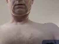 Michel dube playing with his cock on video chat