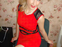 Wife performs a striptease