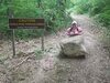 Chubby wife flashing while hiking