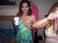 Horny college babes love to party