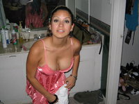 Awesome busty Latina