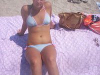 Bikini hot girls at holiday