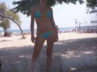 Bikini hot girls at holiday