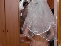 Naked young amateur russian bride