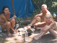 Naked hot babes outdoors