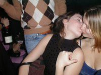 College chicks making out