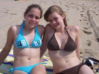 Lovely girls in bikinis
