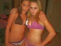 Gorgeous bikini teen girls