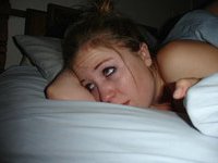 Sweet amateur chick gagging