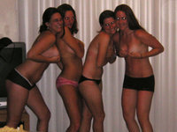 College girls love to party