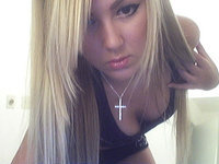 Blonde webcam amateur model