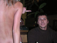 Nude at the poker party