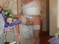 Bride is very horny