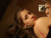 Sweet teen stripping naked