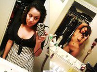 Stripping and taking self pics