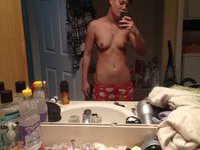 Lesbians love to pose topless