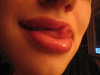 Lips made for sucking