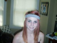 Red haired teen babe