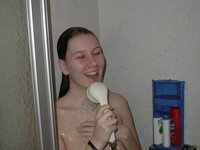 Washing after a cum load