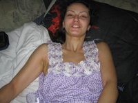 Russian wife naked at home