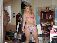Hot polish wife nude at home