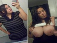 Here are my large boobs