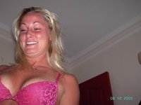 Tanned blonde needs a dick