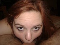 Red haired horny girl