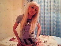 Simply outstanding girl performs on webcam