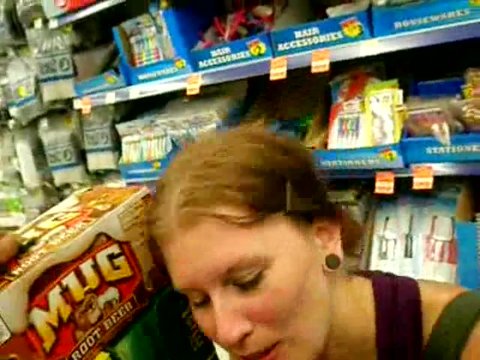 Play 'MILF sucks big black cock in the store and gets a load in her mouth'