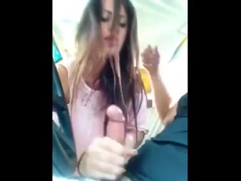Play 'Charming girl sucks cock in the car'