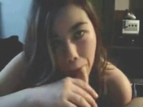 Play 'Teen with shaved pussy gives blowjob and rides a dick'